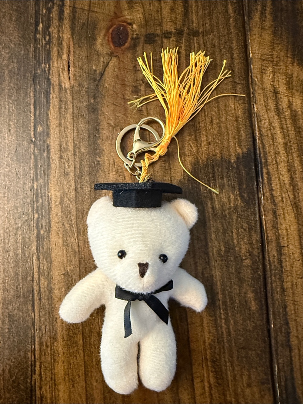 Graduation Teddy Bear Keychains - Plush Backpack Keychains (OS) - Picture 3 of 4